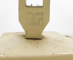 A Herbert Terry and Sons Limited cream Anglepoise lamp. (AF) - 2