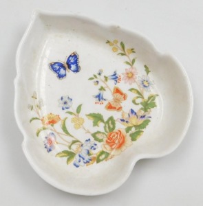 A group of Aynsley Cottage Garden pattern porcelain, including vases, bowls, three division hors d'oeuvre dish, and a heart shaped dish. (a quantity) - 2