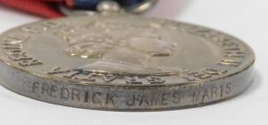 An Elizabeth II Imperial Service Medal, named to Frederick James Maris, cased. - 4