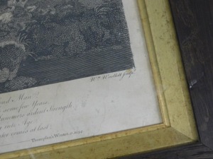 After George Smith (British, 1713/14-1776). The Rural Cott, engraved after an original picture in the possession of Mr Bradford, engraving by William Woollett, published by T Bradford, London 1769, 43cm x 55cm. - 3