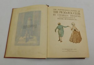 Charles Dickens. The Pickwick Papers, gilt tooled red cloth, with tipped in illustrations by Frank Reynolds RI, published by The Westminster Press Ltd. - 2