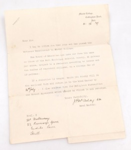 A WWI medal pair, comprising British War medal and Victory medal, inscribed to 24314 Pte. H Mullaney, Yorks and Lancs Rgt., bronze Peace medal 1919 and George V General Service medal with Iraq clasp, inscribed to 42684 Pte. J Mullaney, East Yorks Rgt., wi - 17