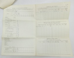 A WWII medal group, comprising 1939-45 British War medal with mentioned in despatches oak leaf insignia, Pacific Star, Africa Star (North Africa 1942-43 clasp), 1939-45 Star and Atlantic Star, with certificate of service and Kings Order for MID to Leading - 5