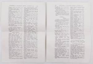 A George VI Distinguished Service Cross, dated 1945 verso, as presented to Lieutenant Commander Eric Oliver Savery, RNVR, with facsimile citations from the London Gazette 27th March 1945 and 14th August 1945 mentioned in despatches, in fitted case for Gar - 5