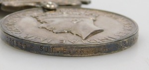 A George VI medal group, comprising 1939-45 British War medal, Defence medal, Africa Star with 8th Army insignia, 1939-45 Star (lacking ribbon), General Service medal with Malaya clasp, inscribed to 22423817 Signalman MF Archer Royal Signals, and Army Lon - 3