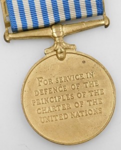 A United Nations Korea medal, with box. - 3