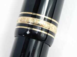 A Montblanc Meisterstuck 149 fountain pen, in black, with 18ct nib. - 5