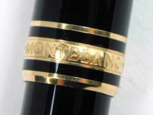 A Montblanc Meisterstuck ballpoint pen, in black casing. - 3