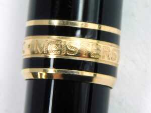 A Montblanc Meisterstuck ballpoint pen, in black casing. - 4