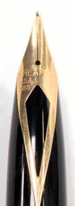 A Sheaffar Targa 683 fountain pen, with 14ct nib, boxed. - 3