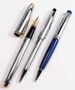 A group of Cross pens, to include Century Classic Fountain, Bailey pen set, etc. - 3