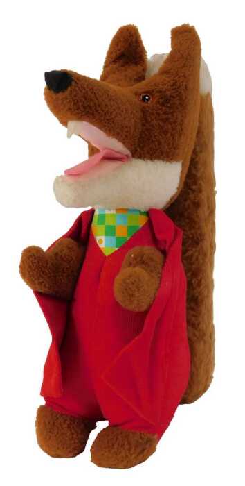 A Wendy Boston Basil Brush soft toy, in partial box, 35cm high. (AF)