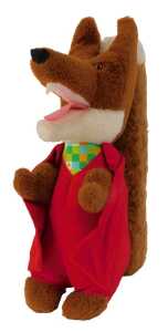 A Wendy Boston Basil Brush soft toy, in partial box, 35cm high. (AF)