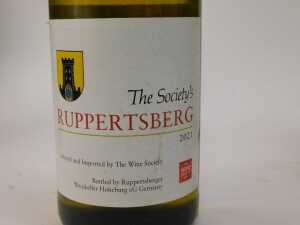 Seven bottles of The Wine Society Ruppertsberg white wine, 2021. - 2