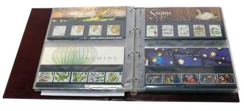A Royal Mail presentation pack, including presentation packs mainly from the 80s and 90s, to include Christmas Eve Cathedral, RSPCA, Gallantry, Astronomy, Dinosaurs, Winter Time and others.