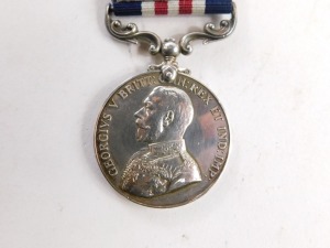 A George V Military Medal, inscribed to 28915 Sapr E Anthony 2/FCo RE (Royal Engineers) with replacement ribbon, and facsimile copy of Supplement to The London Gazette, March 13th 1918, showing listing. - 2