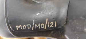 An RAF cloth helmet, 22c, size 3, with two respirators, leg straps, and cloth case. (ex Flight Lieutenant Crawford, Vulcan Bomber display team) - 3