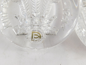 A group of modern glass paperweights and Wade, including a Langham glass paperweight signed by Paul Miller, 13/250, boxed, another Langham glass paperweight, two Caithness paperweights, and others, and a small group of Wade tortoises. (1 tray) - 5