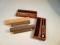 Two antique hydrometers in fitted mahogany cases