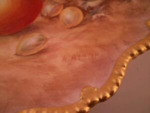 A Royal Worcester cabinet plate - 2