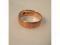 A plain 9ct gold wedding band