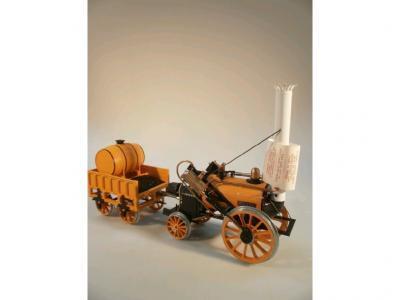 A Hornby Railways live steam Stephenson's Rocket train and tender