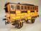 An unboxed Hornby Railways Stephenson Rocket G104 coach
