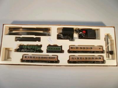 A Hornby Railways electric train set