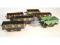 Five Hornby open wagons in various liveries