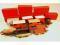Five Hornby Train flat back wagons