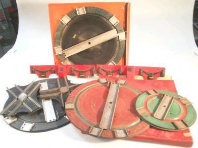 Two Hornby no. 2 turntables