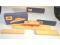 A Hornby 00 boxed D1 through station with two boxed extension platforms