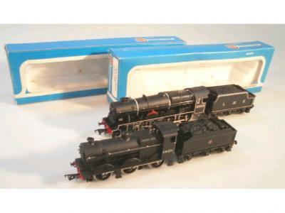 An Airfix railway system Royal Scots Fusilier LMS livery 54120-0 in box
