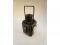 A British Rail black painted with clear lens paraffin railway lamp