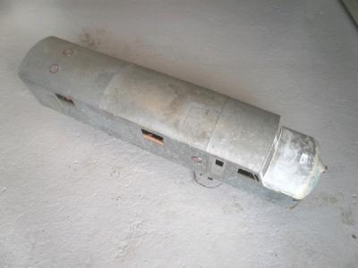 A 5" gauge unfinished kit model of a Deltic train