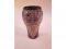 A Royal Doulton stoneware vase with slightly swollen cylindrical body