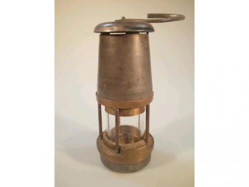 A miners lamp by the Wolf Safety Lamp Co. (William Maurice) Ltd.