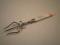 A early George V silver pickle fork by John Round Sheffield 1911