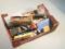 Miscellaneous train accessories including a Hornby 0 gauge water tower