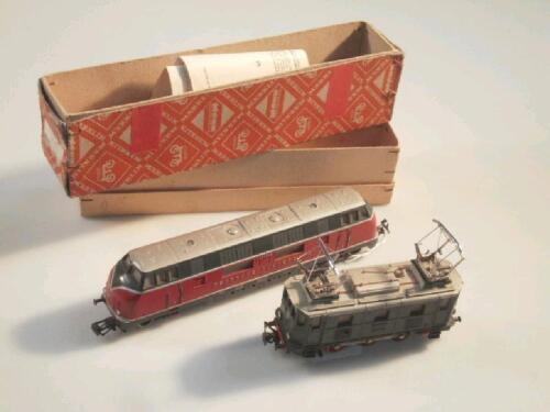 A boxed Marklin locomotive 00 gauge Deltic