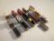 Fifteen Hornby, Tri-ang and other rolling wagons including Esso Paraffin