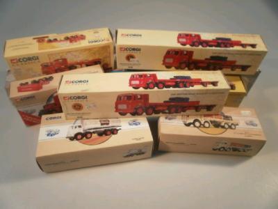 Ten boxed Corgi vehicles including The Guinness Leyland ergomatic eight