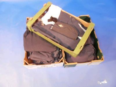 An RAF 20thC uniform comprising of cap