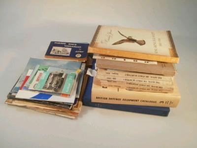 Various books on the RAF including The RAF Quarterly January 1934