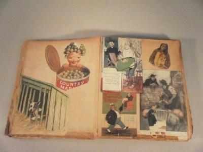 A early 20thC scrapbook a/f