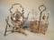 A late Victorian aesthetic movement sprit kettle on stand with
