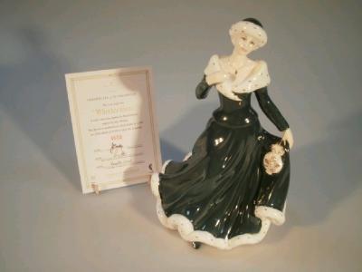 A Royal Doulton figure Winter Time