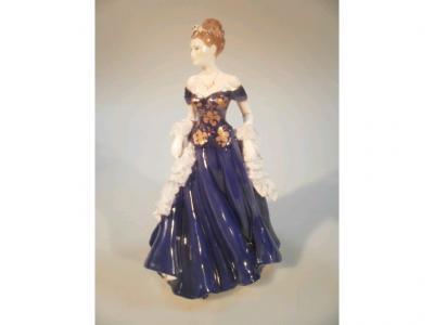 A Royal Worcester figure Lauren sculptured by Carolyn Fround
