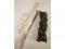 A Japanese early 20thC carved ivory dagger a/f and an Oriental carved hardwood