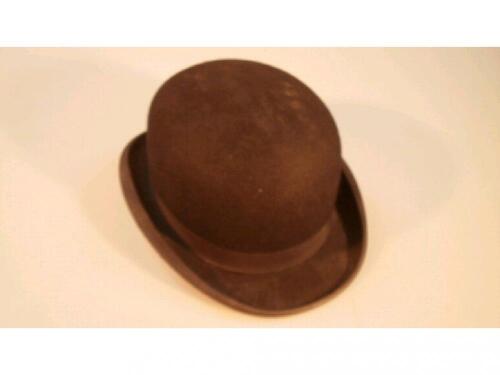 A bowler hat by Morgan & Ball